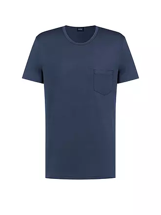 MEY | T-shirt de pyjama JEFFERSON quartz chiné | dunkelblau